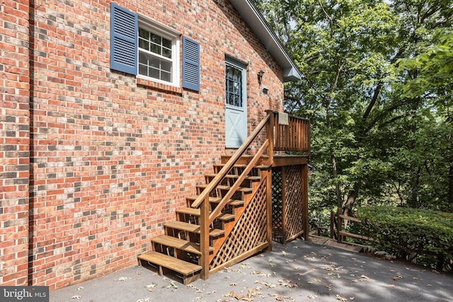 126 Armstrong Pl, Winchester, VA 22602 - entrance to property featuring brick siding