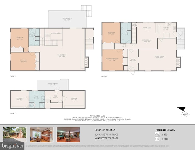 126 Armstrong Pl, Winchester, VA 22602 - plan