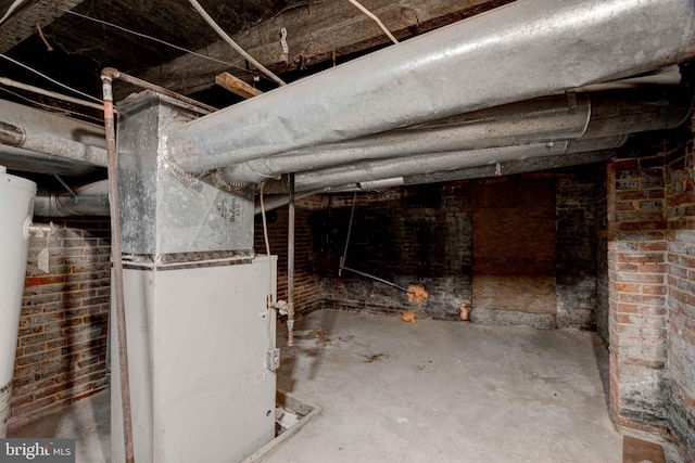 1843 W Pratt St, Baltimore, MD 21223 - view of unfinished below grade area