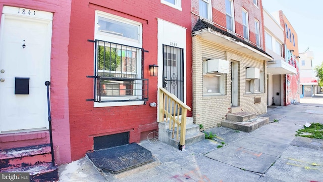 1843 W Pratt St, Baltimore, MD 21223 - doorway to property featuring brick siding