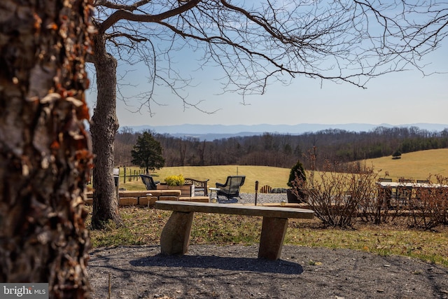 4204 Old Fincastle Rd, Fincastle, VA 24090 - property view of mountains featuring a view of trees