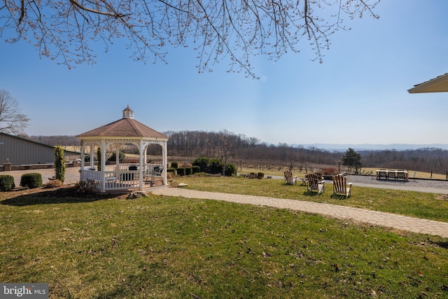 4204 Old Fincastle Rd, Fincastle, VA 24090 - exterior space with a gazebo