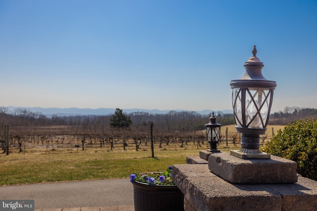 4204 Old Fincastle Rd, Fincastle, VA 24090 - view of patio with a rural view