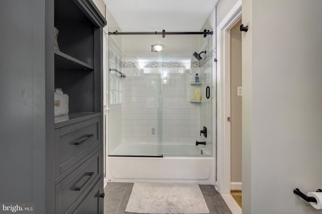3313 Midland Rd, Fairfax, VA 22031 - full bathroom featuring shower / bath combination with glass door