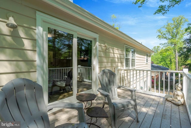 3313 Midland Rd, Fairfax, VA 22031 - view of deck