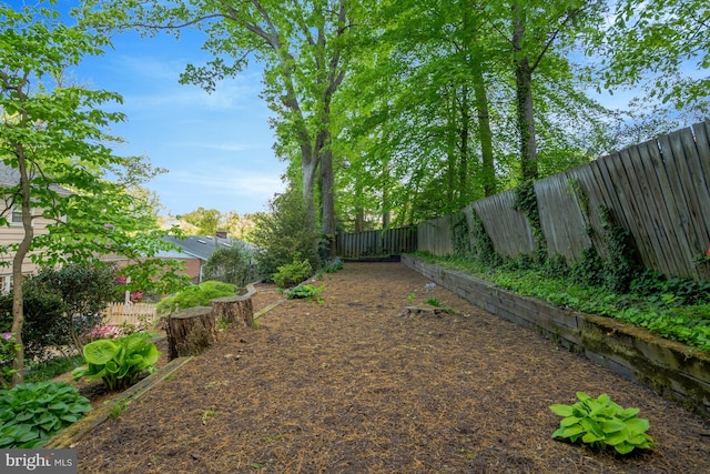 3313 Midland Rd, Fairfax, VA 22031 - view of yard with a fenced backyard
