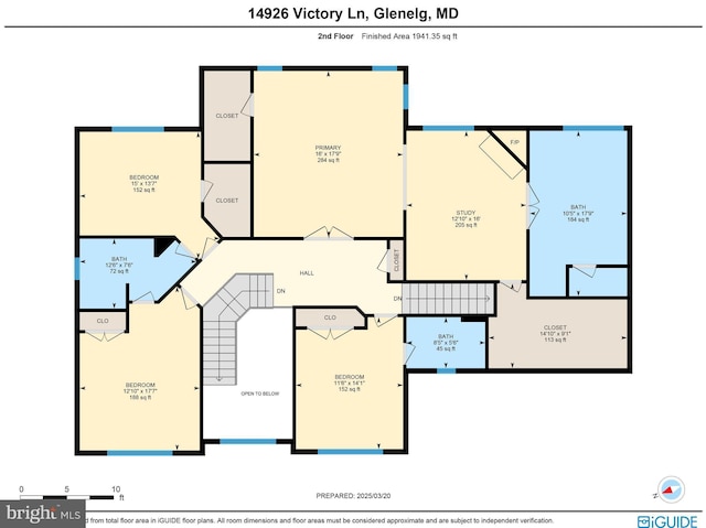 14926 Victory Ln, Glenelg, MD 21737 - floor plan
