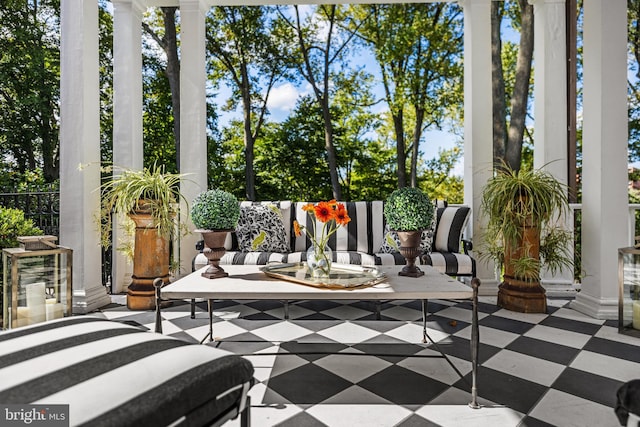 24 Whitfield Rd, Baltimore, MD 21210 - view of patio / terrace with fence