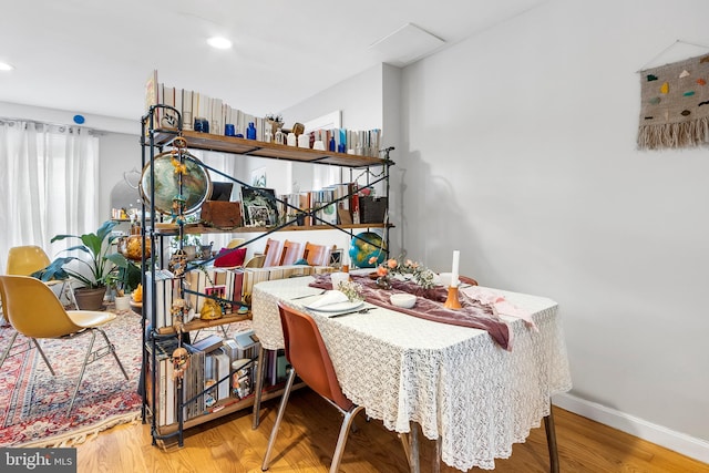 618 Mcclellan St, Philadelphia, PA 19148 - dining room with wood finished floors, baseboards, and recessed lighting
