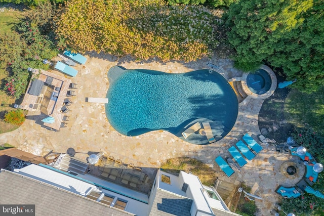 bird's eye view
