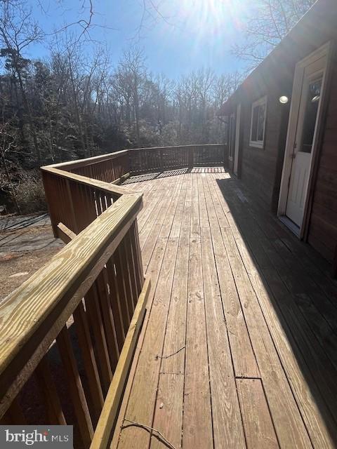 view of deck