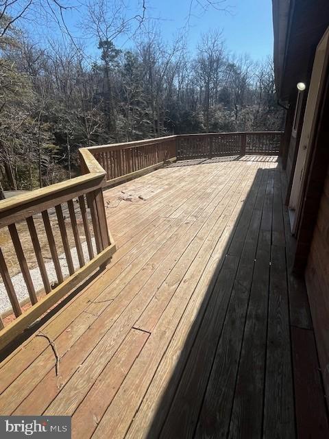view of deck