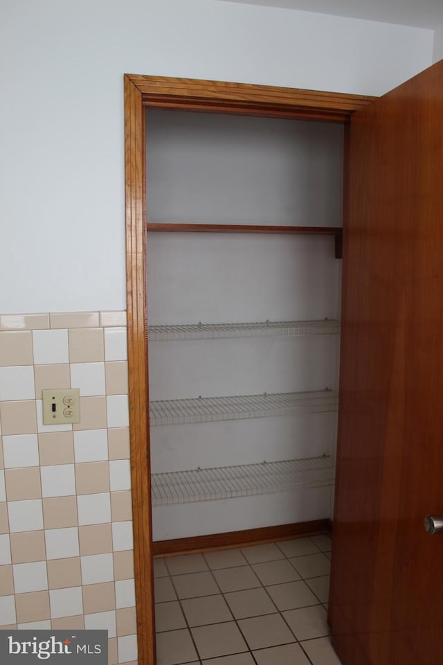 view of closet