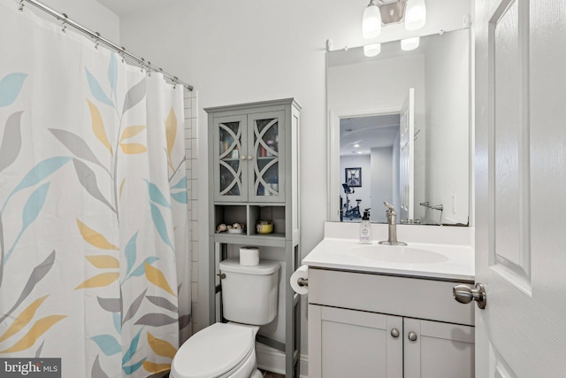 52 Olivia Way, Chesterfield, NJ 08515 - full bath featuring vanity, toilet, and a shower with shower curtain