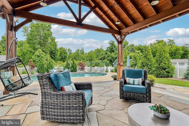 52 Olivia Way, Chesterfield, NJ 08515 - fenced backyard with a patio area