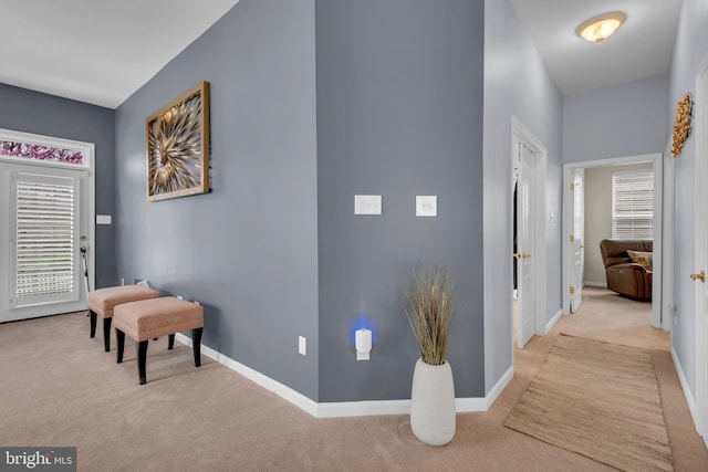 5613 Havenwood Ct, Upper Marlboro, MD 20772 - hallway with baseboards and carpet floors