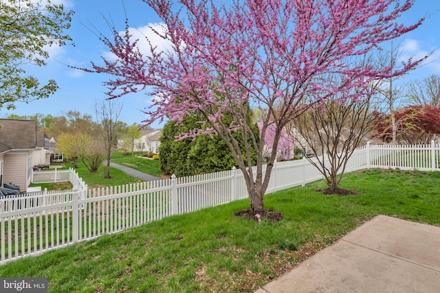 5613 Havenwood Ct, Upper Marlboro, MD 20772 - view of yard featuring a fenced backyard