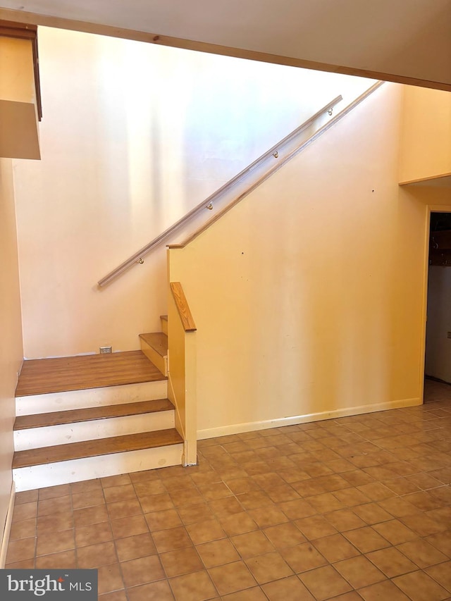view of stairs