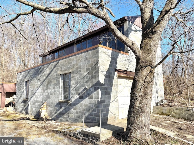 view of side of home