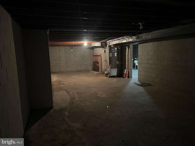 10917 Kemper Dr, Williamsport, MD 21795 - unfinished basement featuring heating unit