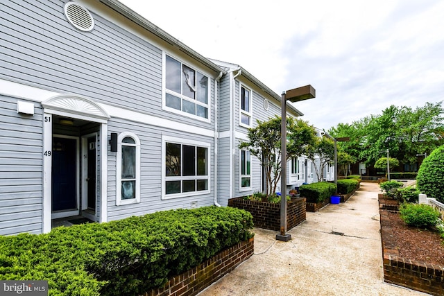 view of property exterior