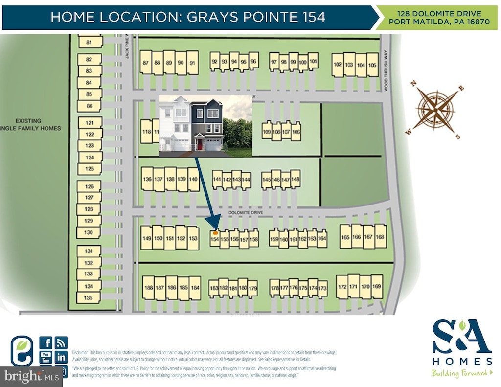 128 Dolomite Dr, Port Matilda, PA 16870 - map location