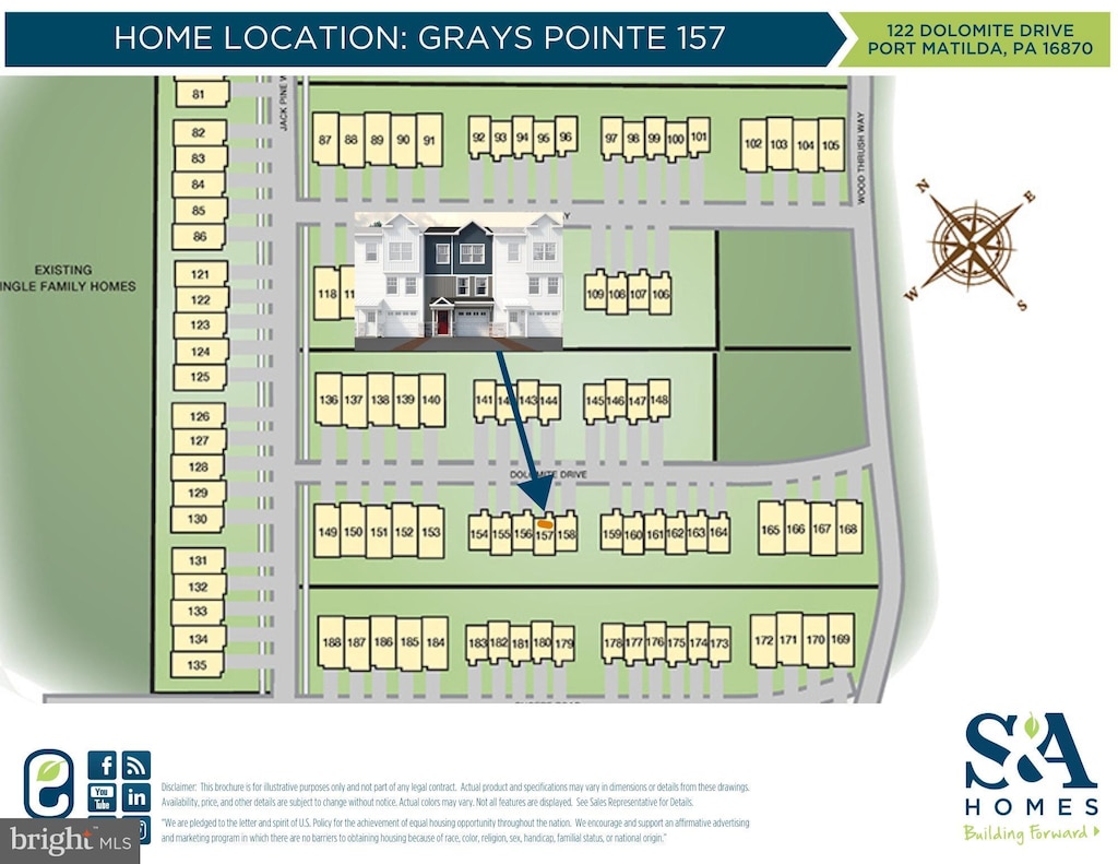 126 Dolomite Dr, Port Matilda, PA 16870 - map