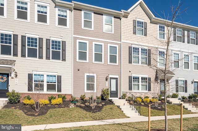 view of property featuring a residential view