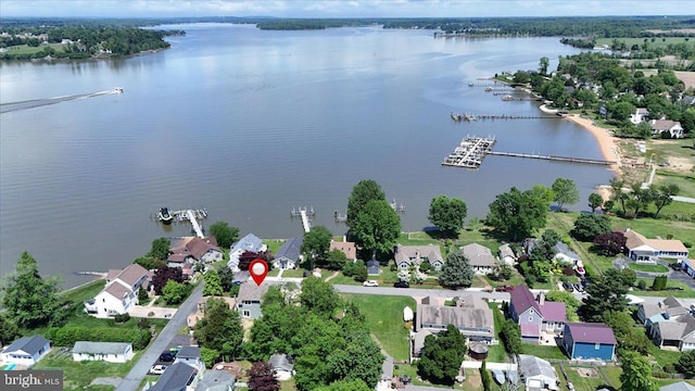 31 Riverview Ave, Chesapeake City, MD 21915 - view of property location featuring a large body of water and nearby suburban area