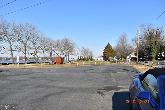 view of road