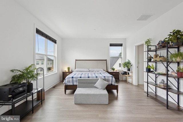 4902 Longmire Way Unit 24, Chantilly, VA 20151 - bedroom featuring multiple windows and wood finished floors