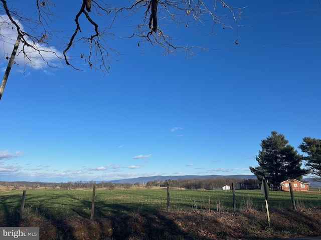 122B Garber, Mount Jackson, VA 22842 - exterior space with a rural view and fence