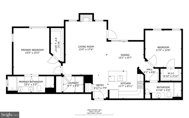 11623 Cavalier Landing Ct Unit 305, Fairfax, VA 22030 - plan
