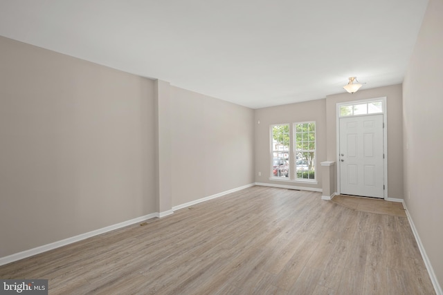 10023 Iron Pointe Drive Ext Unit 201B2, Millsboro, DE 19966 - entrance foyer with light wood finished floors and baseboards