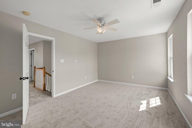 10023 Iron Pointe Drive Ext Unit 201B2, Millsboro, DE 19966 - unfurnished room featuring carpet, ceiling fan, baseboards, and a smoke detector