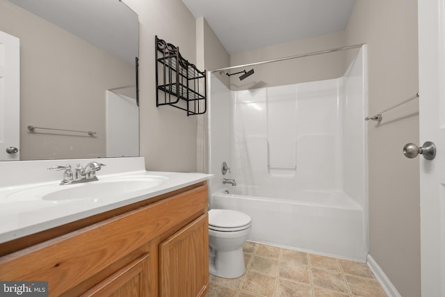 10023 Iron Pointe Drive Ext Unit 201B2, Millsboro, DE 19966 - full bath with toilet, vanity, and shower / tub combination