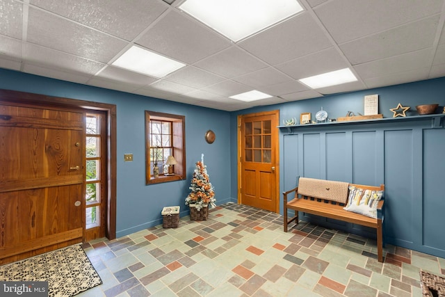 1460 Pitcock Ln, Winchester, VA 22602 - foyer with a drop ceiling and baseboards