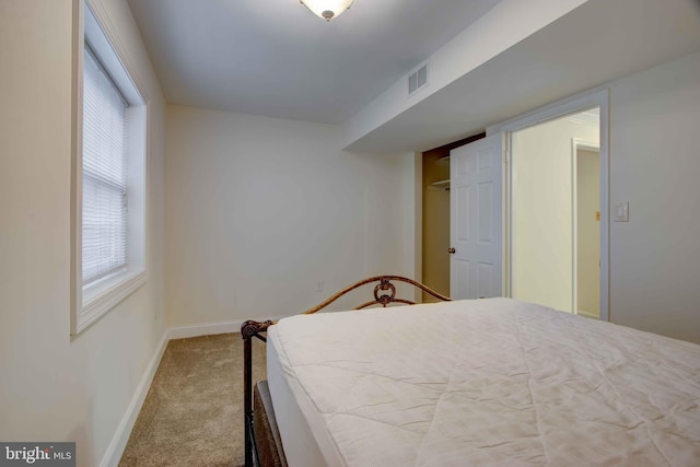 14613 Tynewick Ter Unit 6-1461, Silver Spring, MD 20906 - bedroom with multiple windows, carpet, visible vents, and baseboards