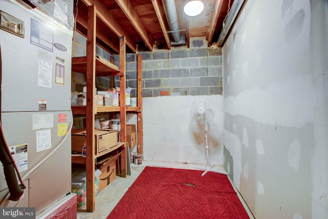 14613 Tynewick Ter Unit 6-1461, Silver Spring, MD 20906 - storage room featuring heating unit