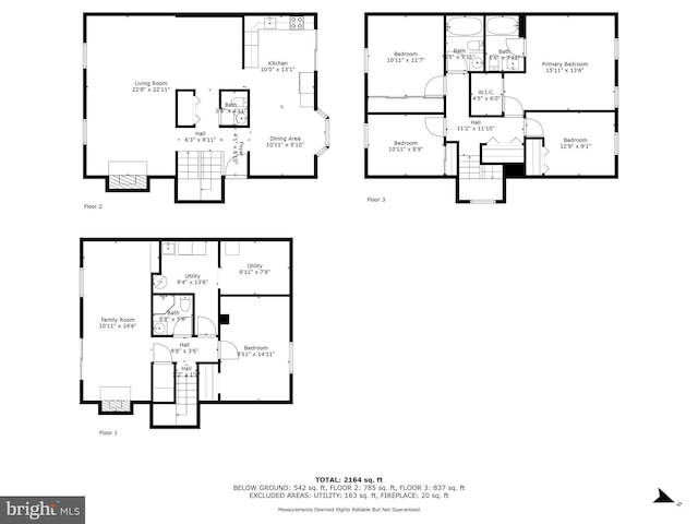 14613 Tynewick Ter Unit 6-1461, Silver Spring, MD 20906 - floor plan