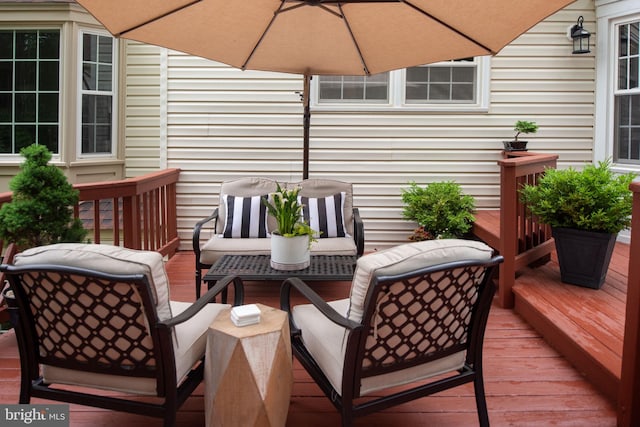 47 Christopher Way, Stafford, VA 22554 - view of deck