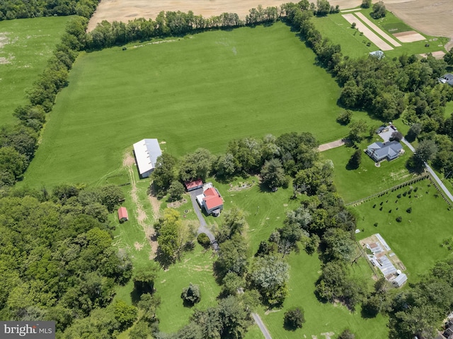 8805 Reichard Rd, Fairplay, MD 21733 - aerial overview of property's location with rural landscape and agricultural land