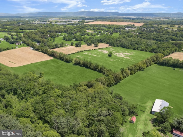 8805 Reichard Rd, Fairplay, MD 21733 - aerial view of sparsely populated area featuring a mountain backdrop