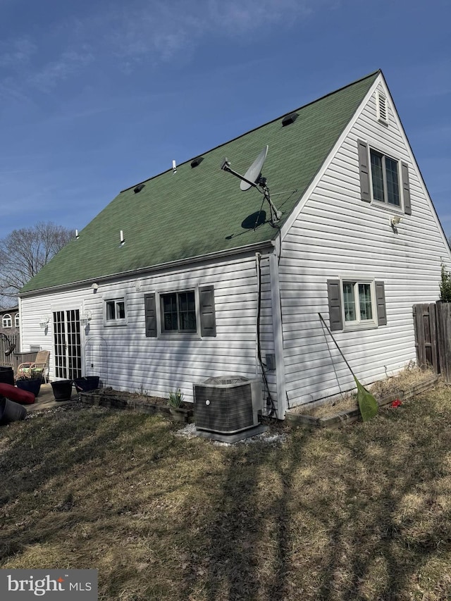 10020 Dakin Ct, Cheltenham, MD 20623 - back of house with central AC unit