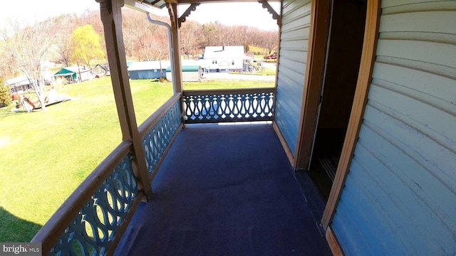 8354 Cumberland Rd, Springfield, WV 26763 - view of balcony
