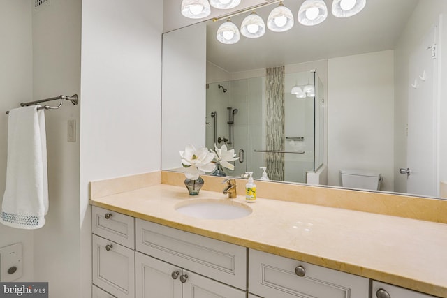 4101 Cathedral Ave NW Unit 1104, Washington, DC 20016 - full bathroom with toilet, vanity, and a shower