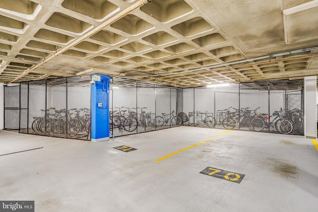 4101 Cathedral Ave NW Unit 1104, Washington, DC 20016 - view of parking deck