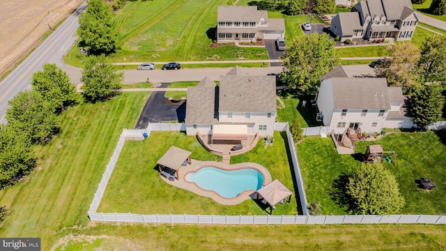 drone / aerial view