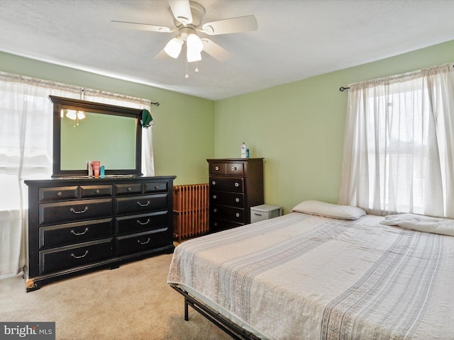 433 Williams St, Cumberland, MD 21502 - bedroom with a ceiling fan and light colored carpet