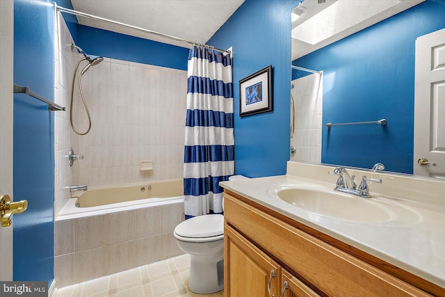 9 Edgewood Dr, Ocean Pines, MD 21811 - full bath featuring tiled shower / bath combo, toilet, and vanity